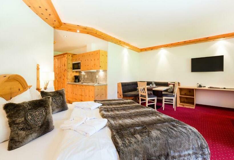 带1个卧室的高级公寓, Chasa Castello Relax & Spa