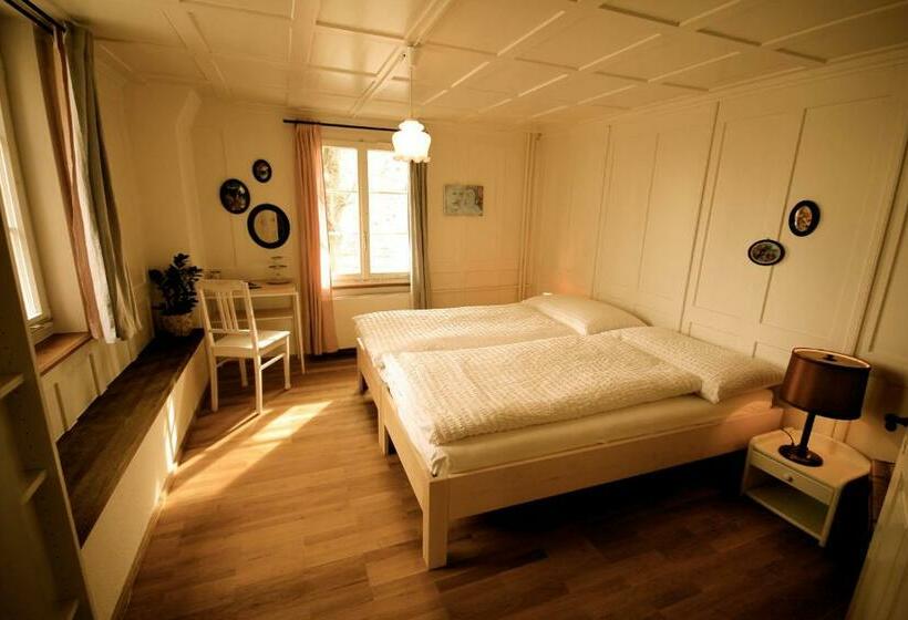 اتاق استاندارد با سرویس بهداشتی مشترک, Gasthaus Schlosshalde