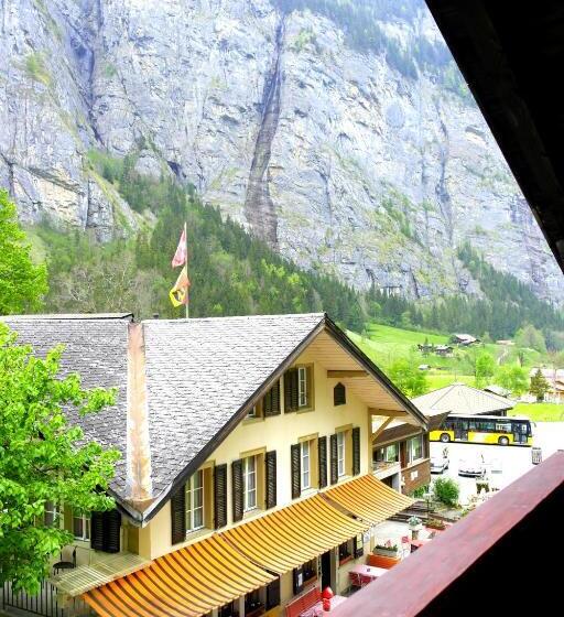 اتاق خانوادگی با سرویس بهداشتی مشترک, Restaurant Stechelberg Bed & Breakfast