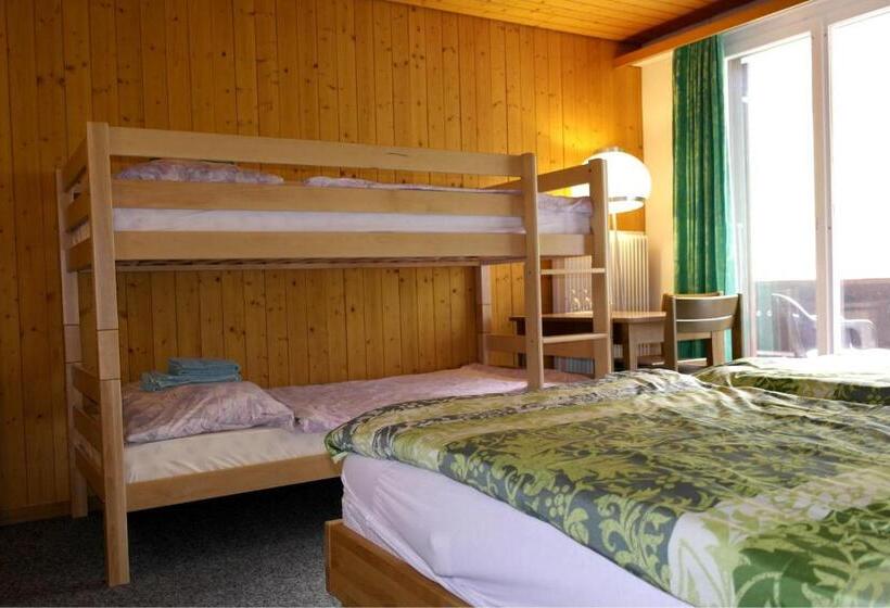 اتاق خانوادگی با سرویس بهداشتی مشترک, Restaurant Stechelberg Bed & Breakfast