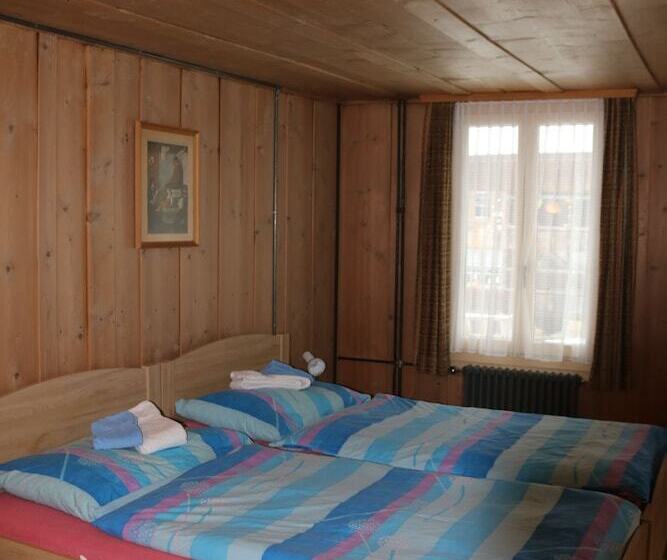 اتاق خانوادگی با سرویس بهداشتی مشترک, Restaurant Stechelberg Bed & Breakfast