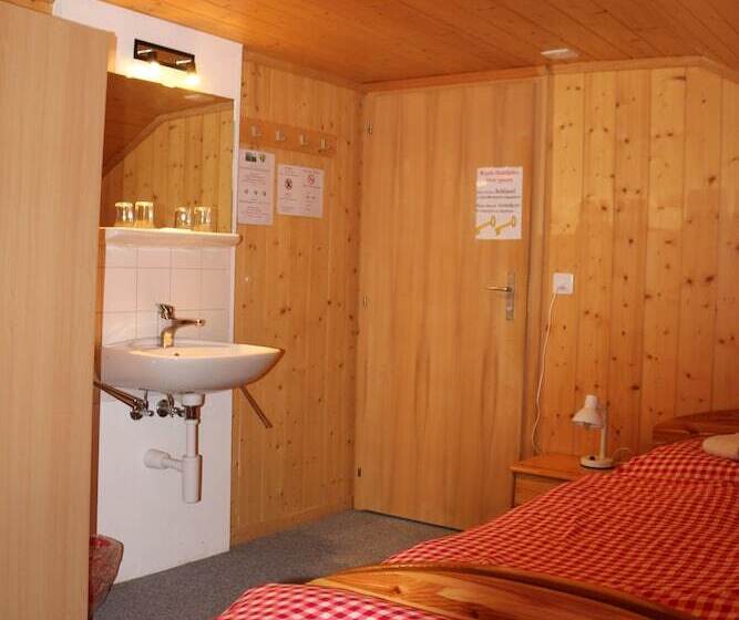 اتاق استاندارد با سرویس بهداشتی مشترک, Restaurant Stechelberg Bed & Breakfast