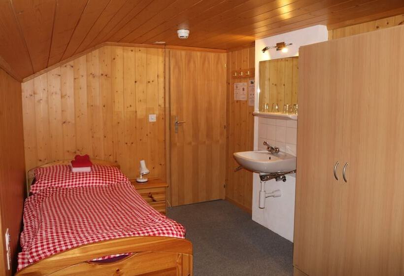 اتاق استاندارد با سرویس بهداشتی مشترک, Restaurant Stechelberg Bed & Breakfast