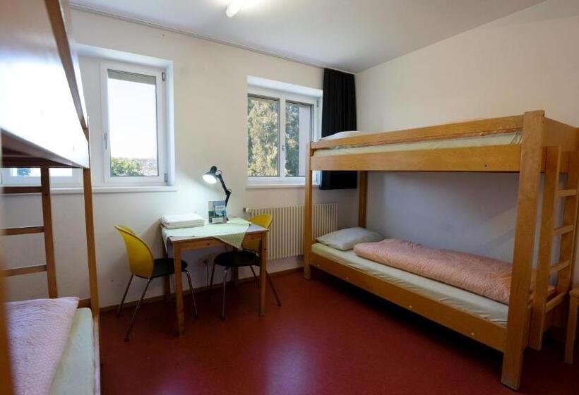 浴室共有スタンダード４人用ルーム, Kreuzlingen Youth Hostel