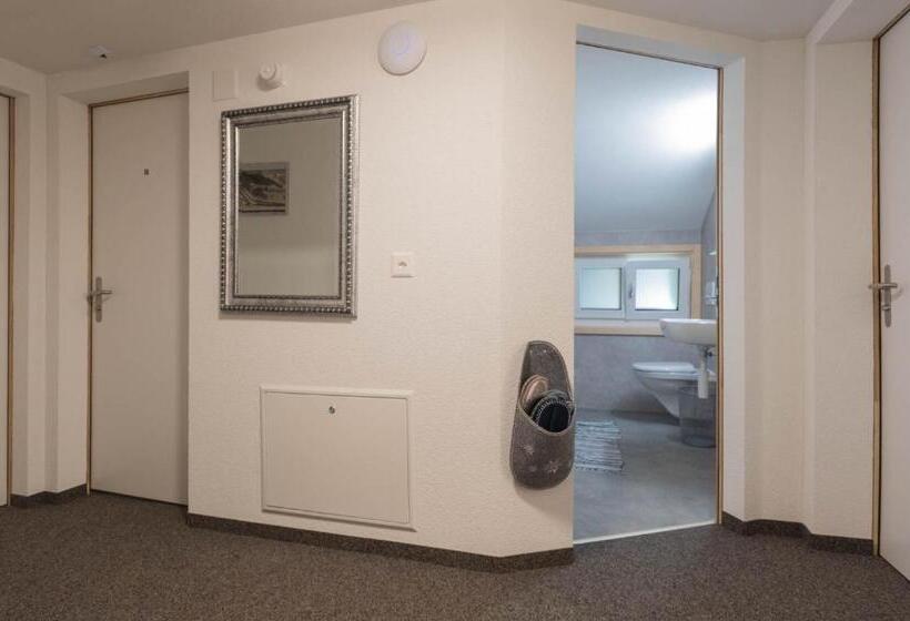 싱글 기본 룸 공용 욕실, Lehmann's Herberge Hostel