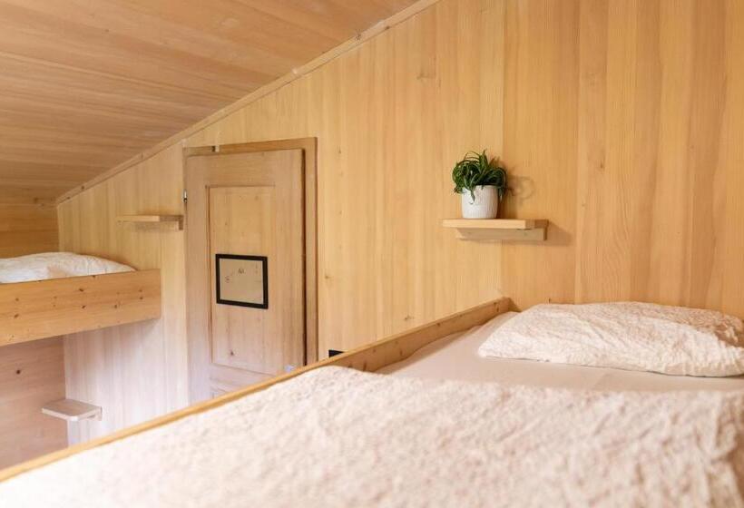 Номер Стандарт Четырехместный Совместный Санузел, Naturfreunde Hostel Grindelwald