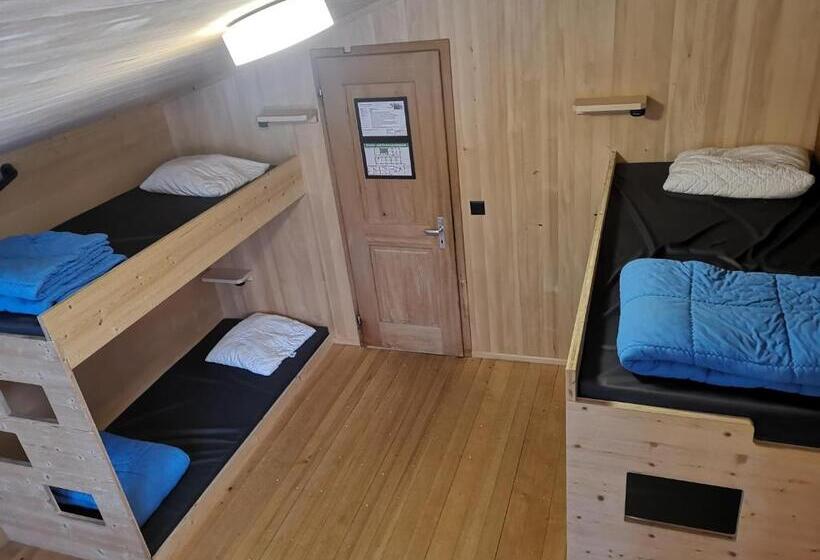 Номер Стандарт Четырехместный Совместный Санузел, Naturfreunde Hostel Grindelwald