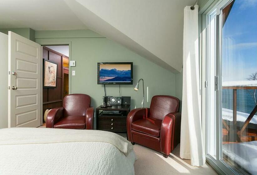 اتاق استاندارد با وان آب گرم, Auberge Des Eaux Vives