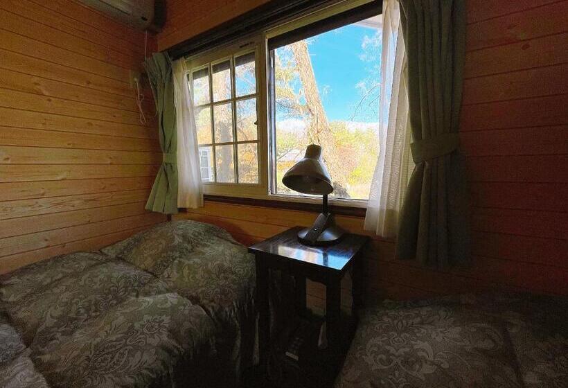 اتاق استاندارد با سرویس بهداشتی مشترک, Hakuba Pension & Log Hotel Meteor