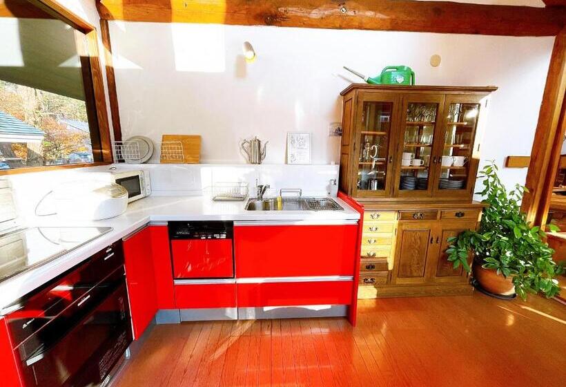 خانه 1 خوابه, Hakuba Pension & Log Hotel Meteor