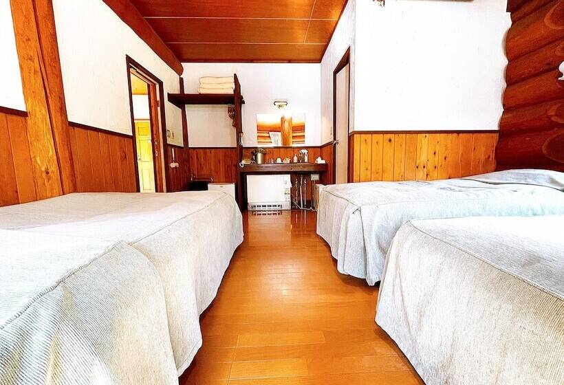 اتاق لوکس سه تخته, Hakuba Pension & Log Hotel Meteor