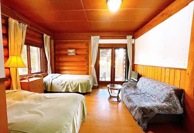 اتاق لوکس, Hakuba Pension & Log Hotel Meteor