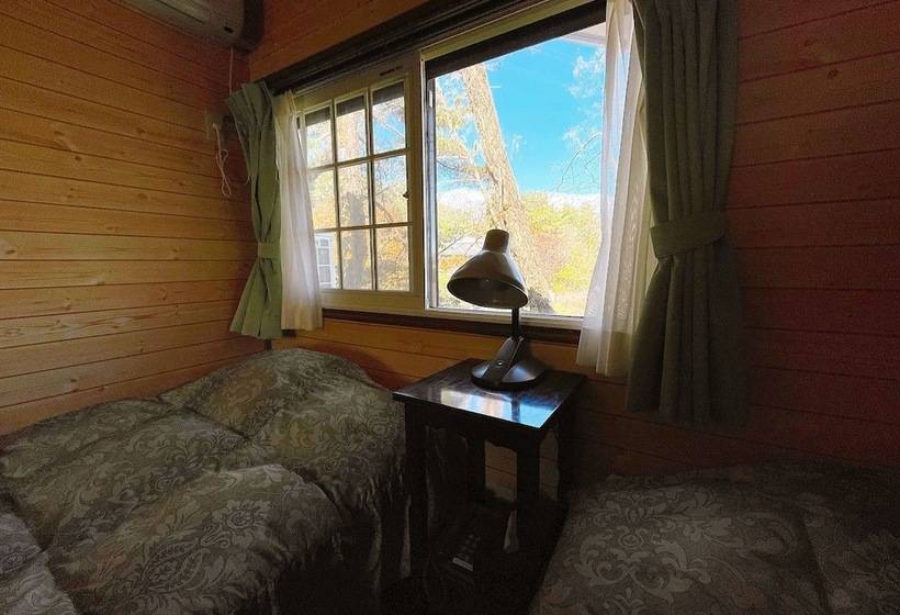 اتاق استاندارد با سرویس بهداشتی مشترک, Hakuba Pension & Log Hotel Meteor
