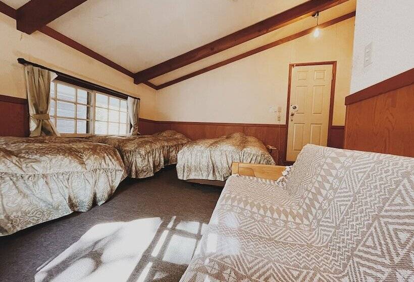 اتاق استاندارد سه نفره, Hakuba Pension & Log Hotel Meteor