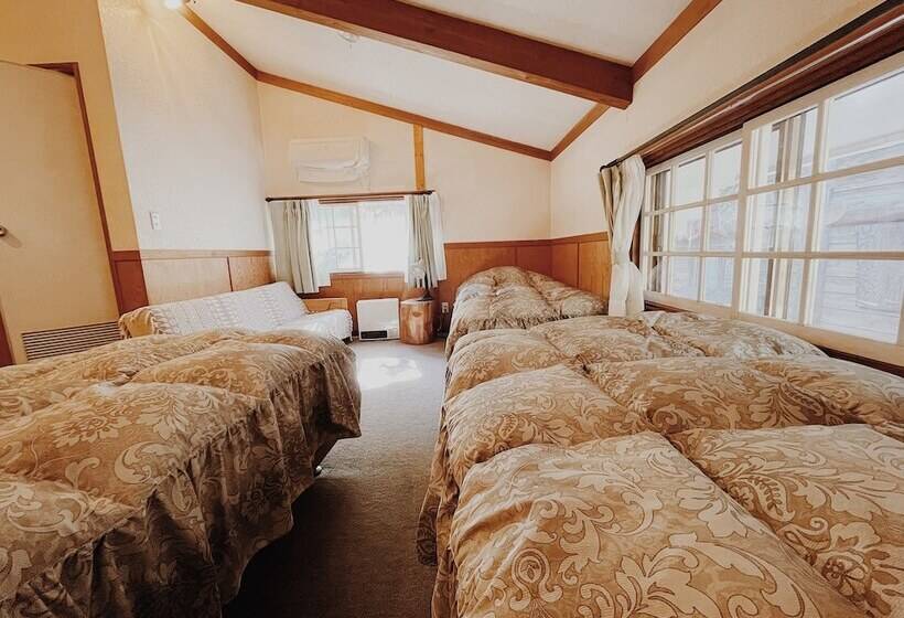 اتاق استاندارد سه نفره, Hakuba Pension & Log Hotel Meteor