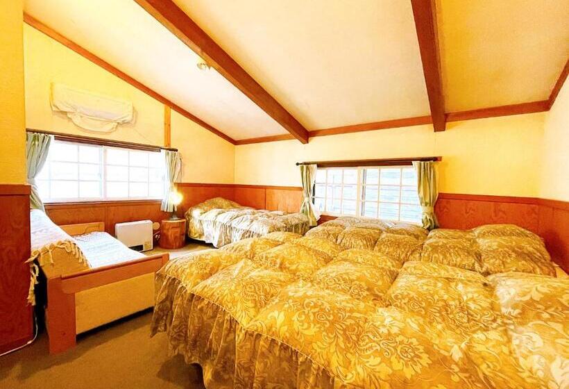 اتاق استاندارد سه نفره, Hakuba Pension & Log Hotel Meteor