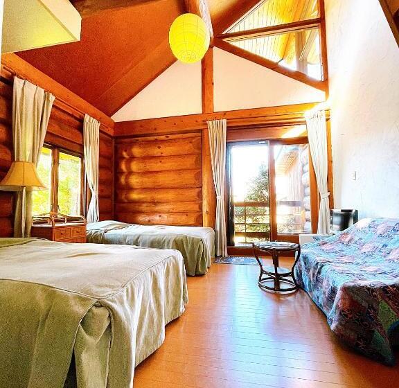 اتاق لوکس, Hakuba Pension & Log Hotel Meteor