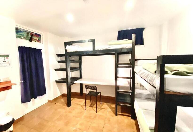 اتاق استاندارد چهار تخته, Hostel Albergue Paradiso