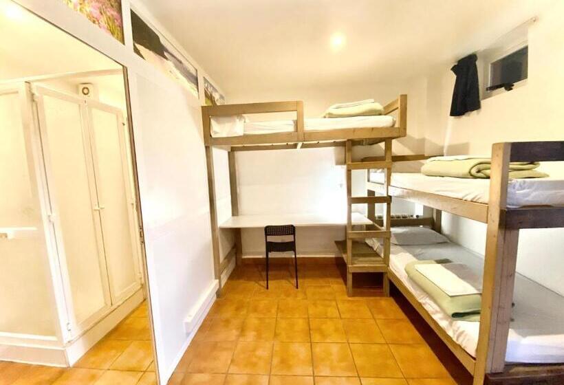 اتاق استاندارد چهار تخته, Hostel Albergue Paradiso