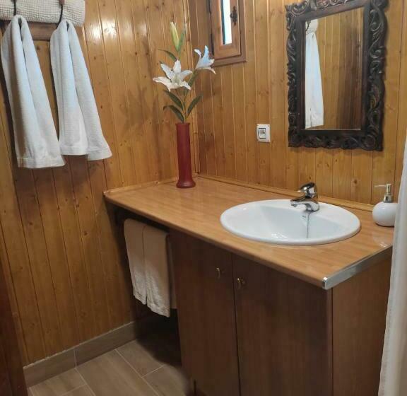 اتاق استاندارد با اتاق نشیمن, Casas De Madera Los Molinos