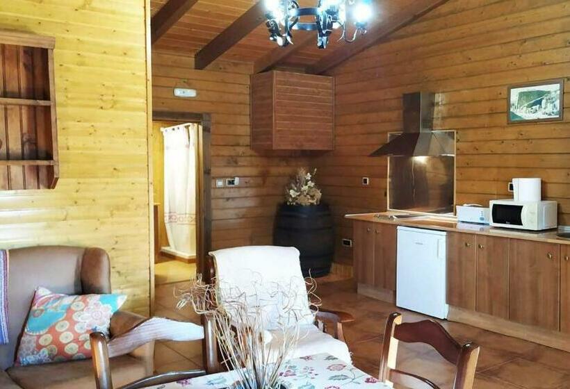 اتاق استاندارد با اتاق نشیمن, Casas De Madera Los Molinos