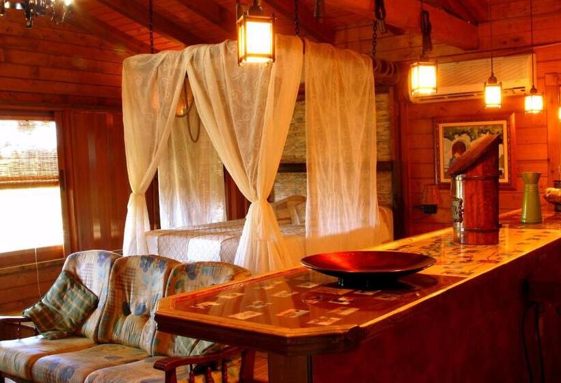 سوییت با چشم‌انداز باغ, Casas De Madera Los Molinos