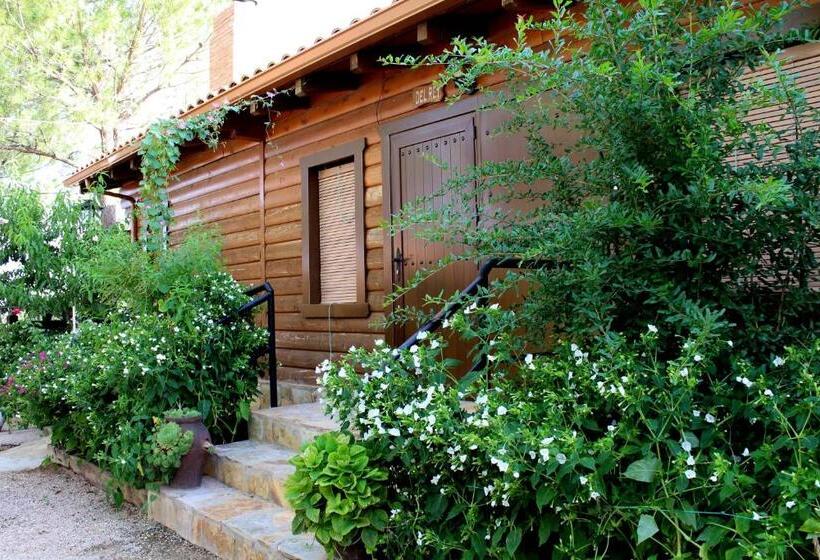 سوییت با چشم‌انداز باغ, Casas De Madera Los Molinos