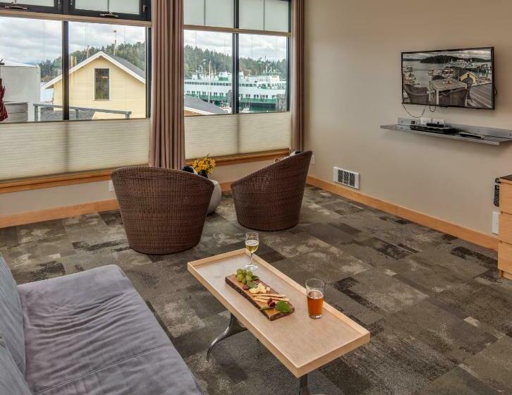 اتاق لوکس با تخت بزرگ, Island Inn At 123 West
