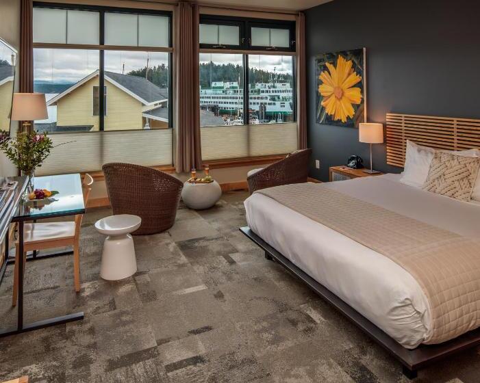 اتاق لوکس با تخت بزرگ, Island Inn At 123 West