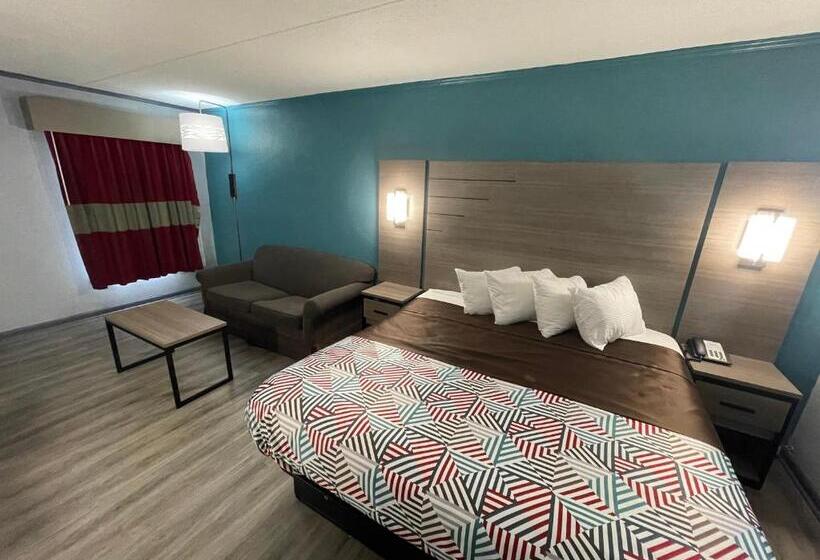 اتاق استاندارد با تخت بزرگ, Jackson Motel