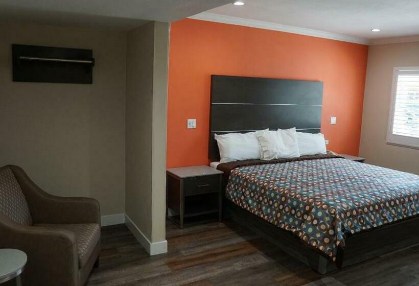 اتاق استاندارد با تخت بزرگ, Sea Breeze Inn  Lax Airport, Los Angeles