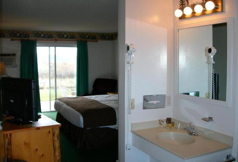 اتاق استاندارد یک تخته با تخت بزرگ, Walker River Lodge