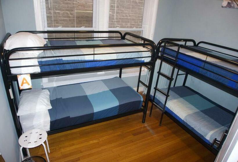 تختخواب در اتاق مشترک, Wrigley Hostel   Chicago