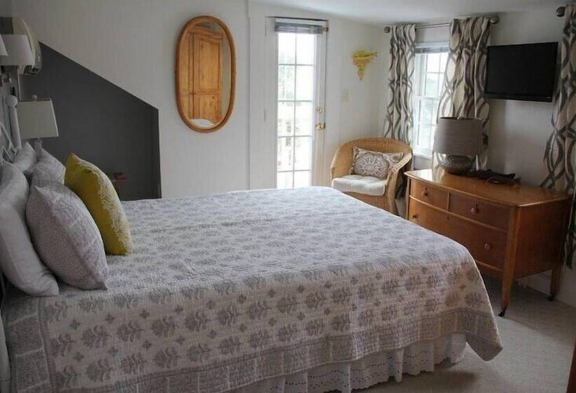스탠다드 룸 더블 침대 바다 전망, An English Garden Bed & Breakfast