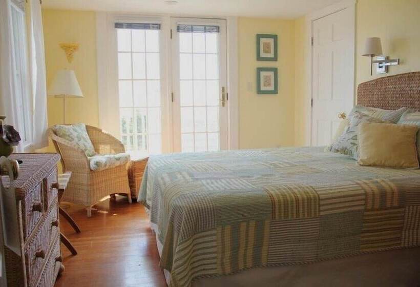 스탠다드 룸 더블 침대 바다 전망, An English Garden Bed & Breakfast