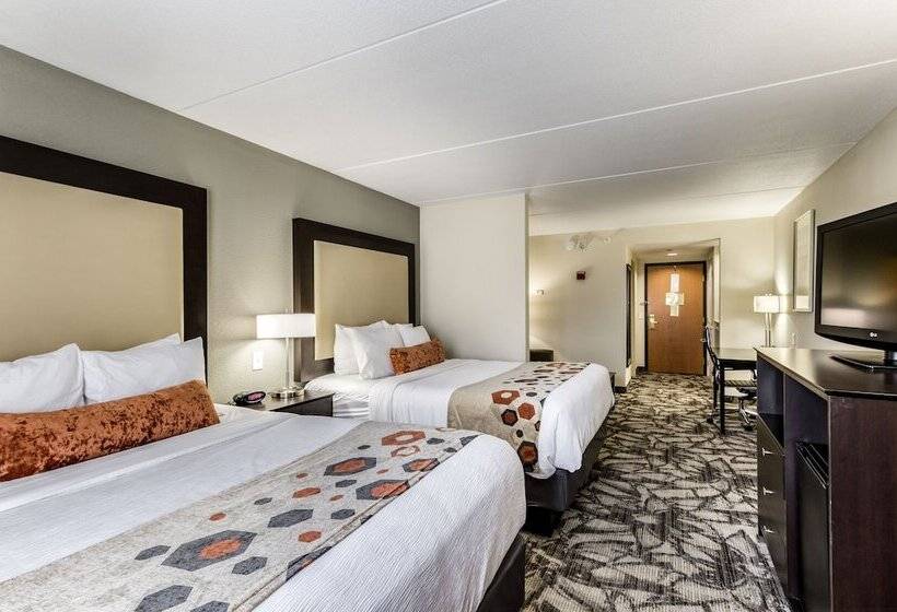 اتاق استاندارد با 2 تخت دوبل, Holiday Inn Express And Suites Cedar Falls Waterloo