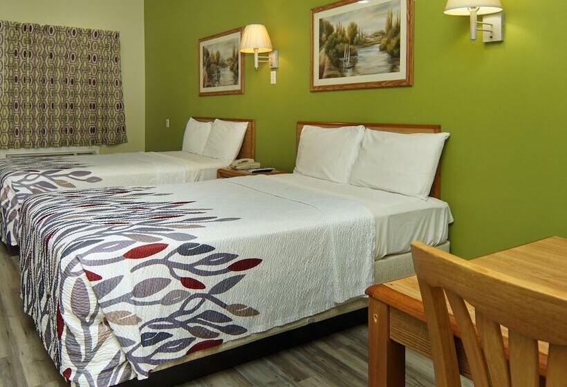 اتاق استاندارد با 2 تخت دوبل, Quality One Motel