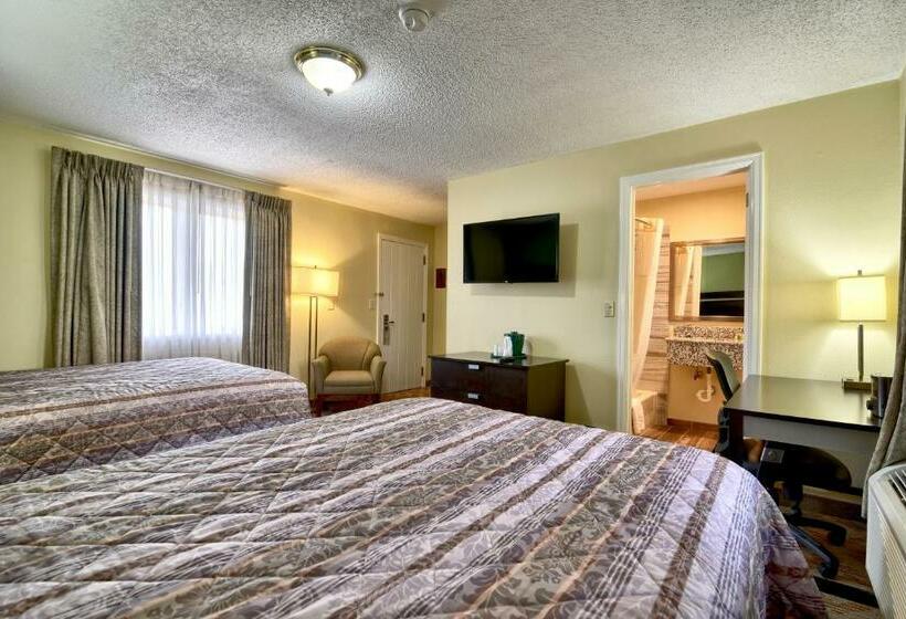 اتاق استاندارد با چشم‌انداز, Roosevelt Inn & Suites Saratoga Springs