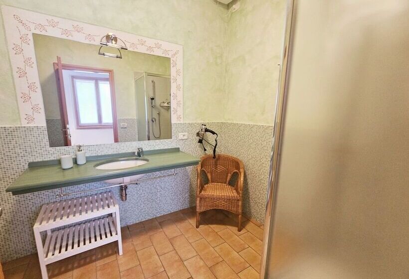 آپارتمان 1 خوابه با چشم‌انداز باغ, Agriturismo Il Migliarino