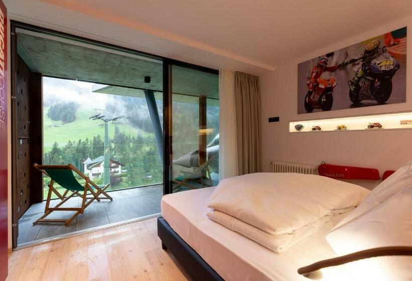 Deluxe Room Mountain View, Al Plan Hotel Oldtimer Dolomites