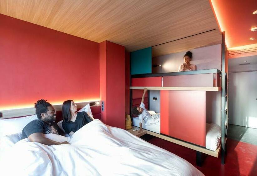 غرفة قياسية رباعية, Yooma Urban Lodge Tour Eiffel