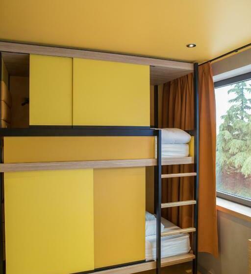 غرفة عائلية, Yooma Urban Lodge Tour Eiffel