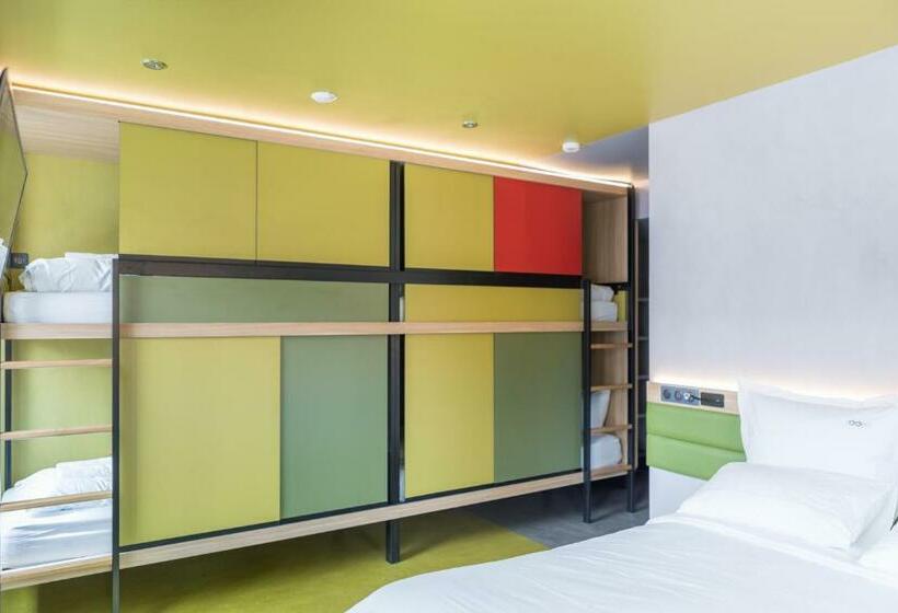 غرفة عائلية, Yooma Urban Lodge Tour Eiffel