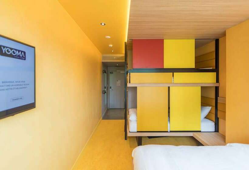 غرفة عائلية, Yooma Urban Lodge Tour Eiffel