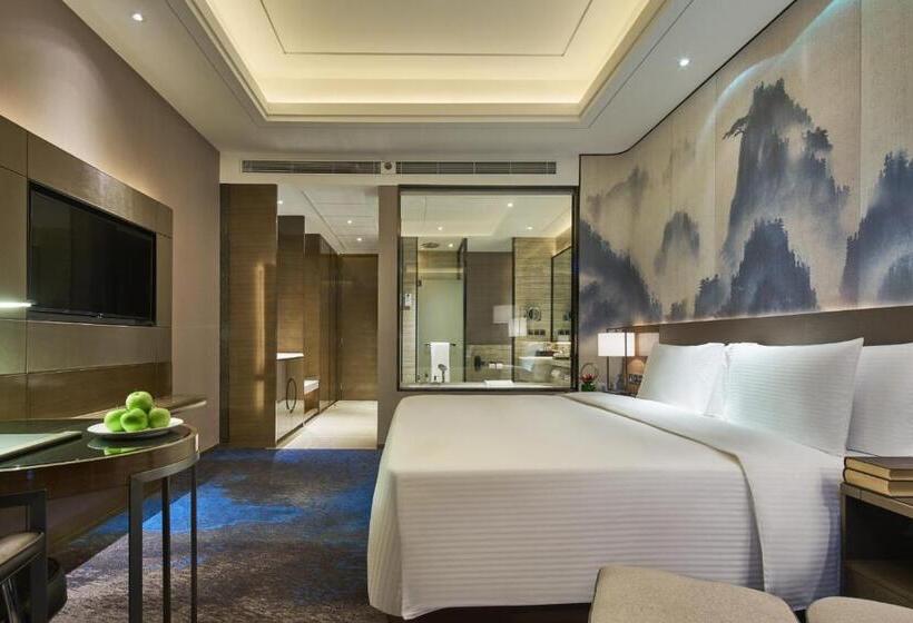 Deluxe room with river view, Wanda Realm Shangrao