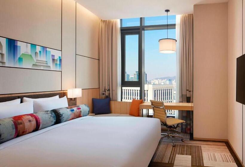 اتاق استاندارد با تخت بزرگ, Aloft Seoul Myeongdong
