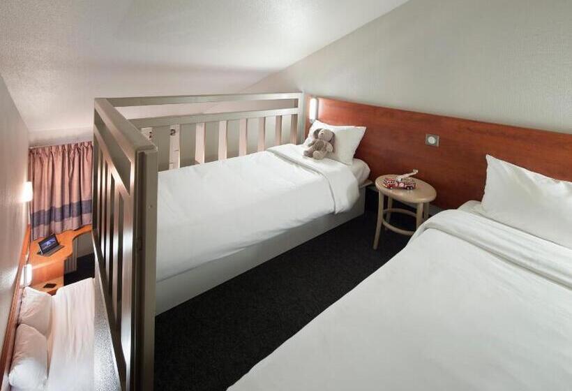 اتاق کلاسیک چهارنفره, B&b Hotel Angers 1 Beaucouzé
