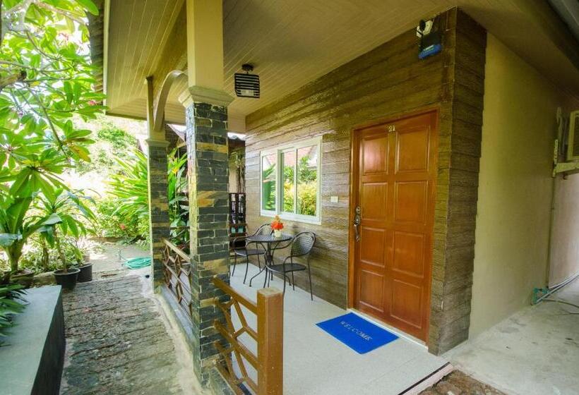 اتاق لوکس با چشم‌انداز باغ, Nid's Bungalows