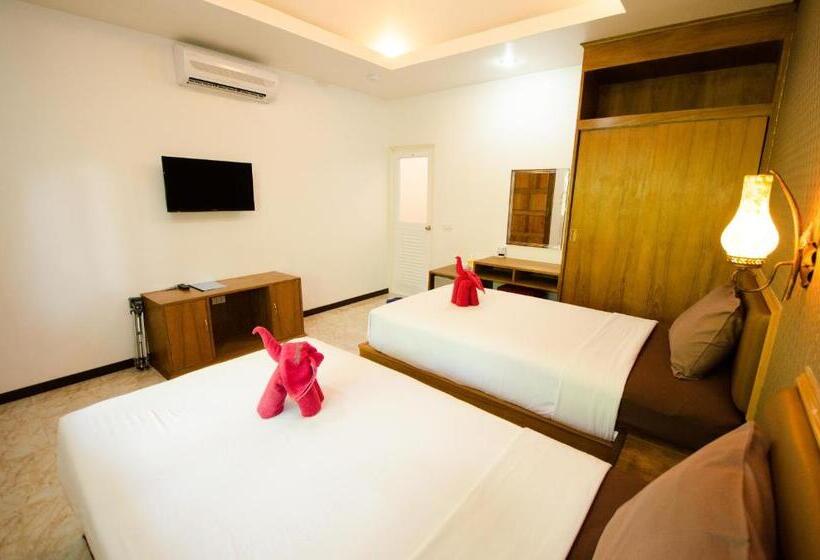 اتاق لوکس با چشم‌انداز باغ, Nid's Bungalows