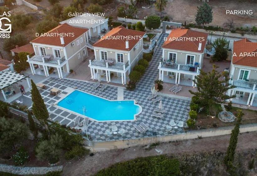 آپارتمان 1 خوابه با چشم‌انداز باغ, Garbis Villas & Apartments